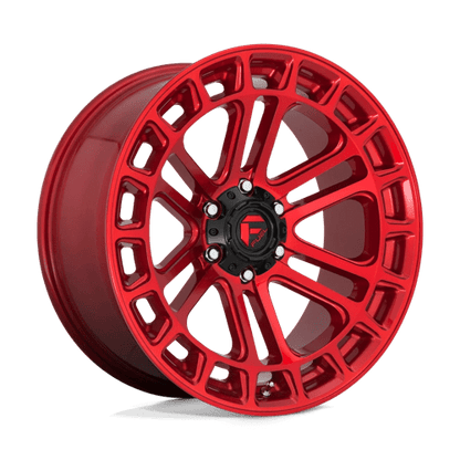 Fuel Offroad D719 HEATER Candy Red Machined 20x9 +1 6x135mm 87.1mm