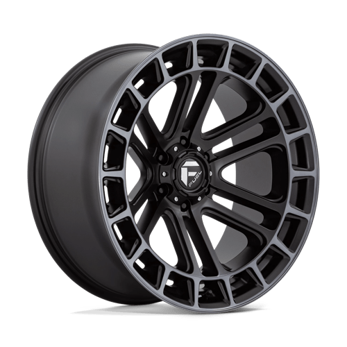 Fuel Offroad D720 HEATER Matte Black Ddt Machined 22x10 -13 6x139.7mm 106.1mm