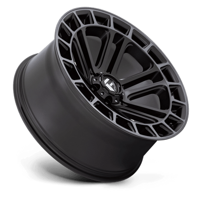 Fuel Offroad D720 HEATER Matte Black Ddt Machined 22x10 -13 6x139.7mm 106.1mm