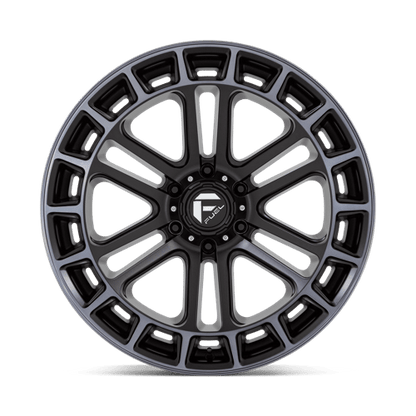 Fuel Offroad D720 HEATER Matte Black Ddt Machined 22x10 -13 6x135mm 87.1mm