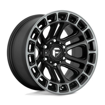 Fuel Offroad D720 HEATER Matte Black Ddt Machined 18x9 +1 6x139.7mm 106.1mm