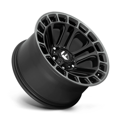 Fuel Offroad D720 HEATER Matte Black Ddt Machined 18x9 +1 6x139.7mm 106.1mm