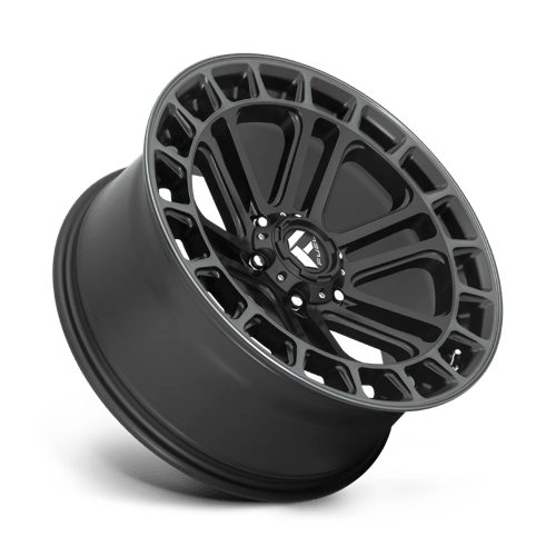 Fuel Offroad D720 HEATER Matte Black Ddt Machined 20x9 +1 6x135mm 87.1mm