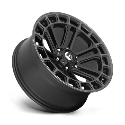 Fuel Offroad D720 HEATER Matte Black Ddt Machined 20x9 +1 6x135mm 87.1mm