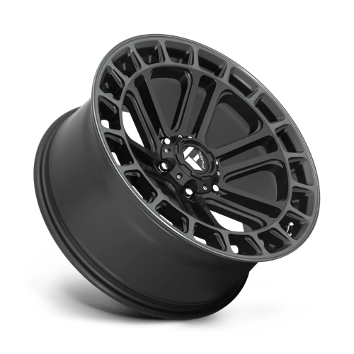 Fuel Offroad D720 HEATER Matte Black Ddt Machined 20x9 +1 6x139.7mm 106.1mm