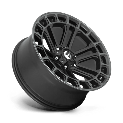 Fuel Offroad D720 HEATER Matte Black Ddt Machined 20x9 +1 6x139.7mm 106.1mm