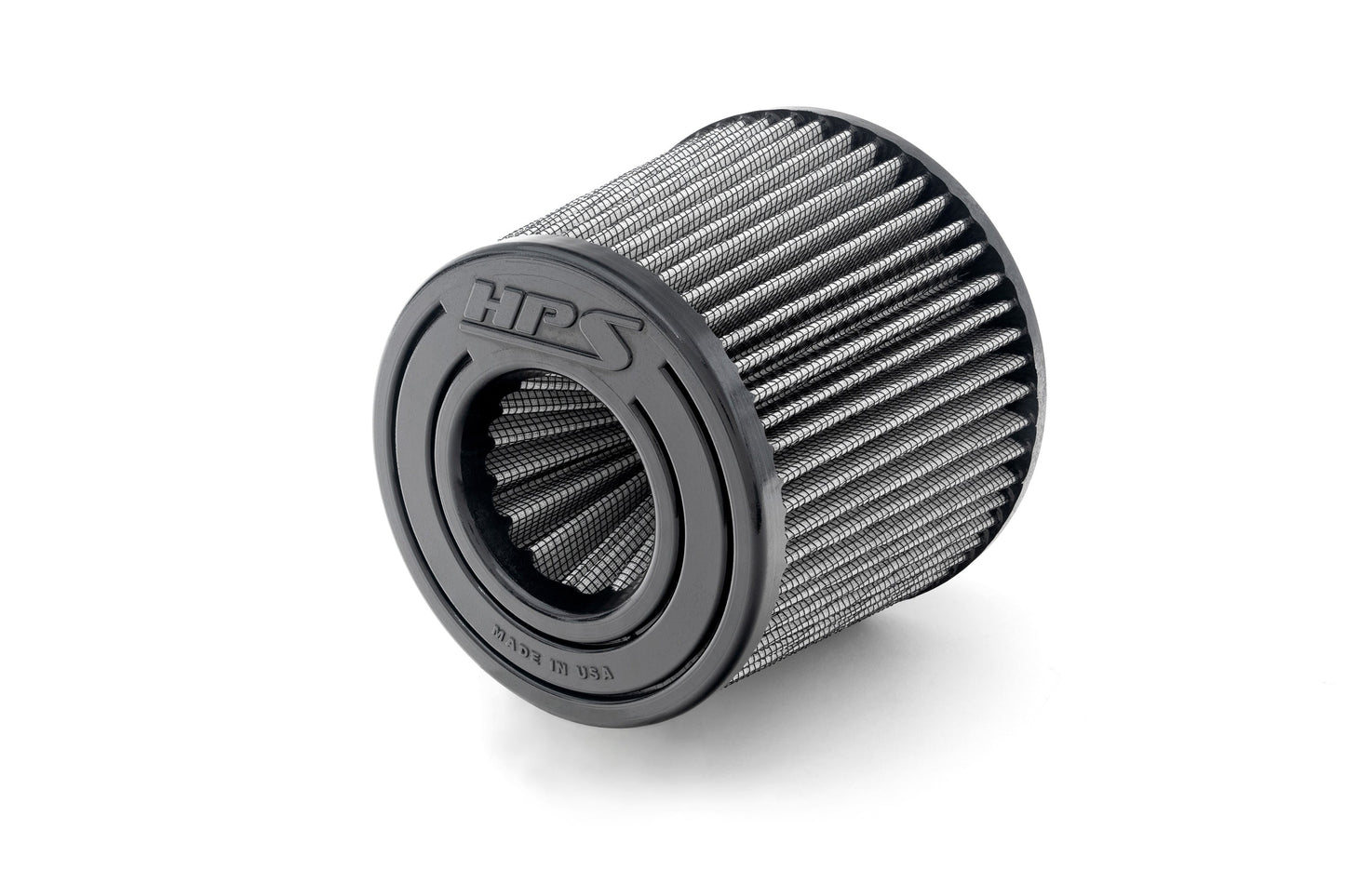 HPS Performance 2.5" Open Top Dual Cone Air Filter, 6.5" Length, HPS-4339