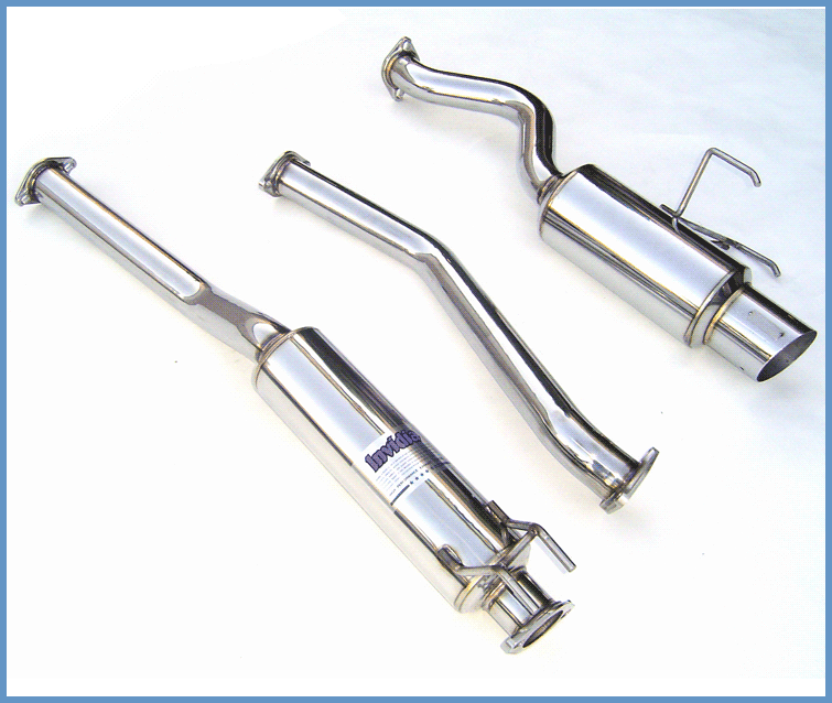 Invidia Cat- Back Exhaust - 02+ Honda Civic Si (101mm tip)