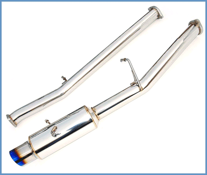 Invidia N1 RACING Titanium Tip Cat-back Exhaust -02-07 Subaru WRX/STI