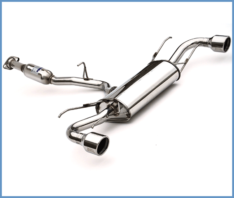 Invidia Q300 Rolled Stainless Steel Exhaust - 04+ Mazda RX8