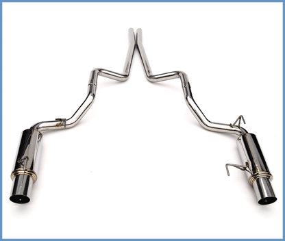 Invidia 63mm (101mm tip) N1 Cat-back Exhaust - 05+ Ford Mustang V8