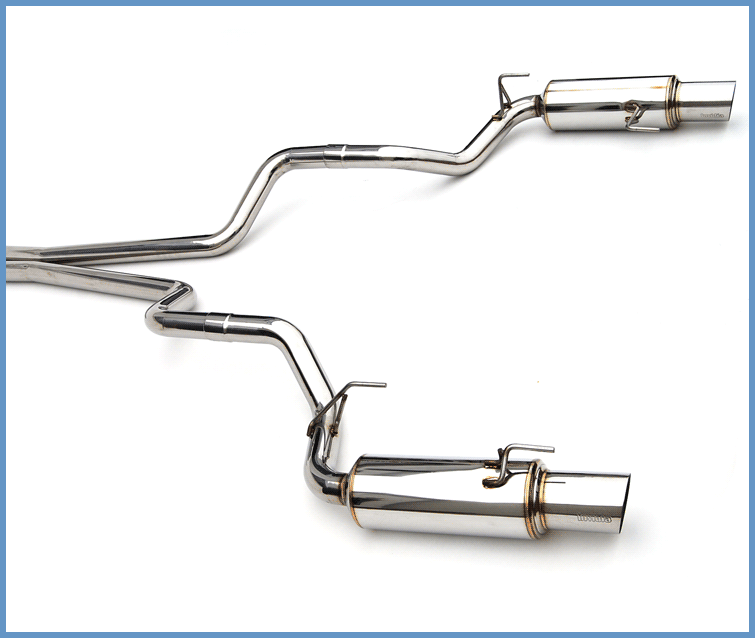 Invidia 63mm (101mm tip) N1 Cat-back Exhaust - 05+ Ford Mustang V8