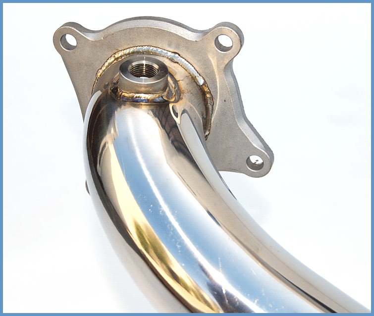 Invidia Downpipe with High Flow Cat - 05-12 Volkswagen Golf GTI