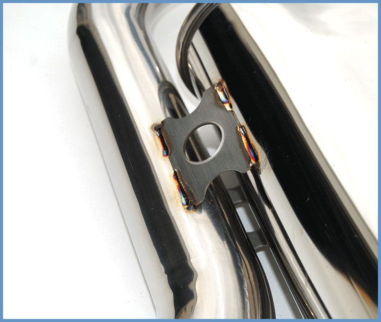 Invidia Q300 Rolled SS Tip Cat-Back Exhaust - 05-08 Volkswagen Golf GTI