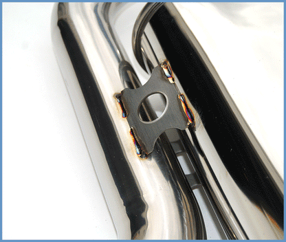 Invidia Q300 Rolled SS Tip Cat-Back Exhaust - 05-08 Volkswagen Golf GTI