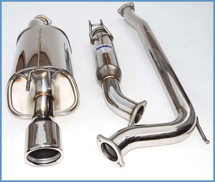 Invidia Q300 Stainless Steel Cat-back Exhaust - 06+ Civic Si Sedan