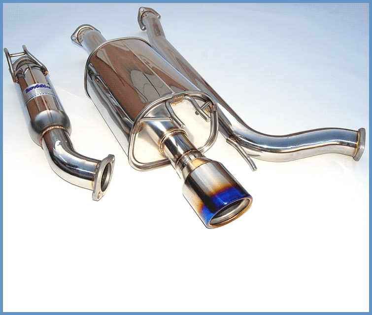 Invidia Q300 Titanium Tip Cat-back Exhaust - 06+ Civic Si Sedan