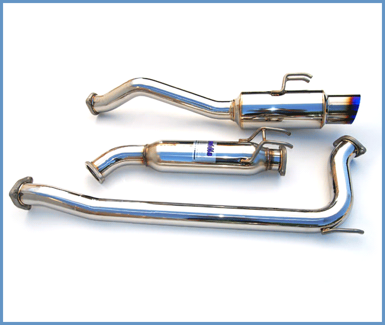 Invidia N1 70mm Cat-Back Exhaust w/ Titanium Tip - 06-11 Honda Civic Si Sedan
