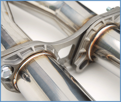 Invidia Q300 Single Layer Titanium Tip Cat-back Exhaust - 07+ Infiniti G35/G37 Sedan