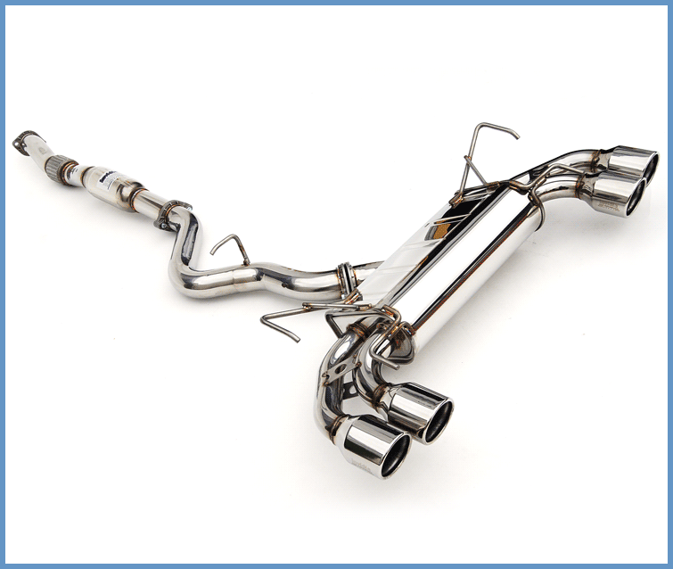 Invidia Q300 Stainless Steel Tip Cat-back Exhaust - 08+ Subaru STI Hatchback