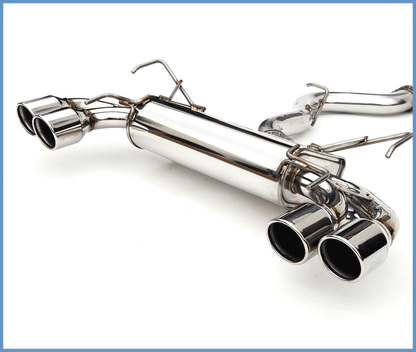 Invidia Q300 Stainless Steel Tip Cat-back Exhaust - 08+ Subaru STI Hatchback