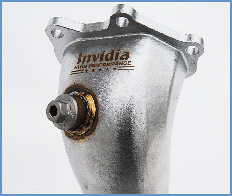 Invidia High Flow Cat Extra 02 Bung - 08+ Subaru WRX/ 05-09 STI / 02 Legacy