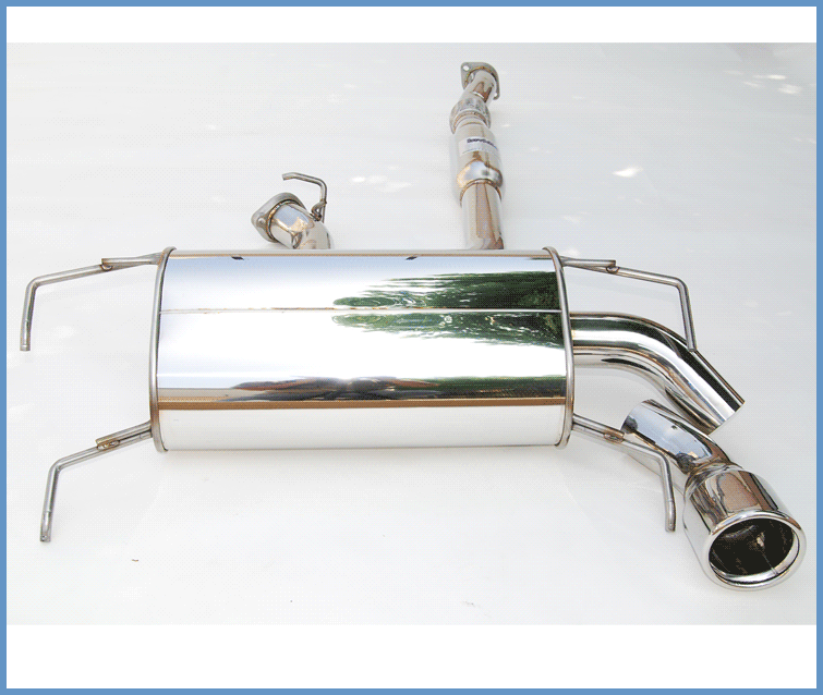 Invidia Q300 Single Rolled SS Cat-back Exhaust - 08+ Subaru WRX Hatch