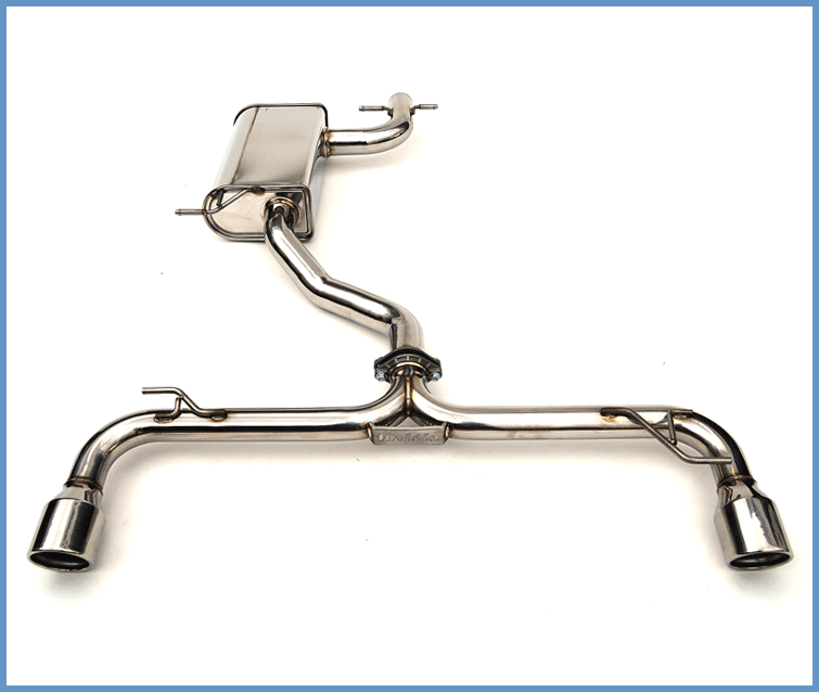 Invidia Q300 Stainless Steel Tip Cat-back Exhaust - 09-14 Volkswagen GTI 2.0T