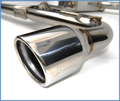 Invidia Q300 Stainless Steel Tip Cat-back Exhaust - 09-14 Volkswagen GTI 2.0T