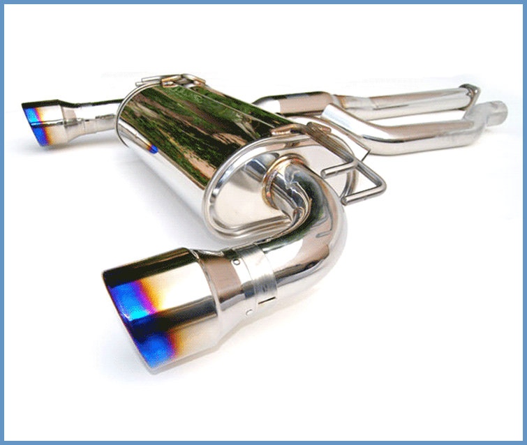 Invidia Q300 Titanium Tip Cat-back Exhaust - 09+ Mitsubishi Evo X