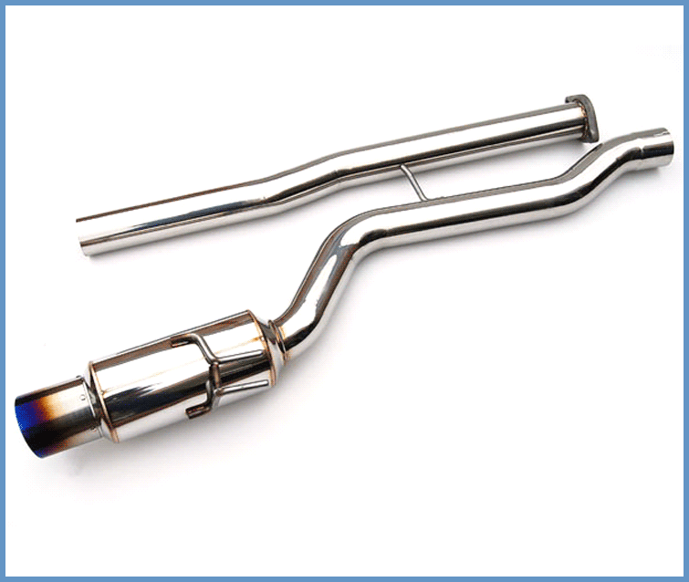 Invidia RACING Titanium Tip Cat-back Exhaust - 09+ Mitsubishi Evo X