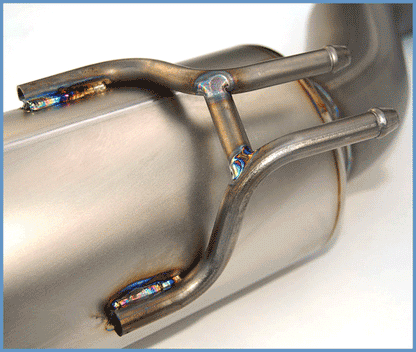 Invidia 80mm Single Outlet Full Titanium Cat-Back Exhaust - 2009+ Mitsubishi Evo X