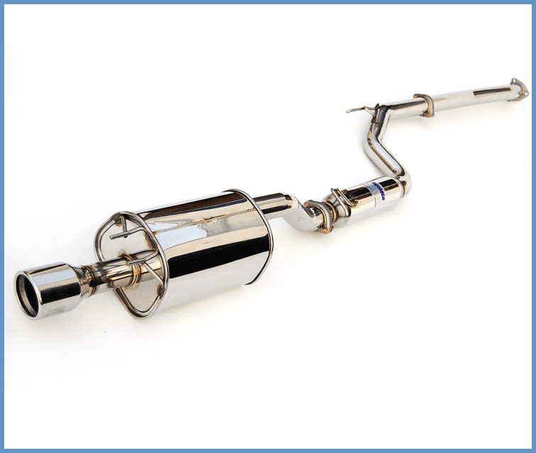 Invidia Q300 Rolled Stainless Steel Tip Cat-back Exhaust - 12-13 Honda Civic Si Coupe