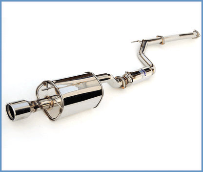 Invidia Q300 Rolled Stainless Steel Tip Cat-back Exhaust - 12-13 Honda Civic Si Coupe