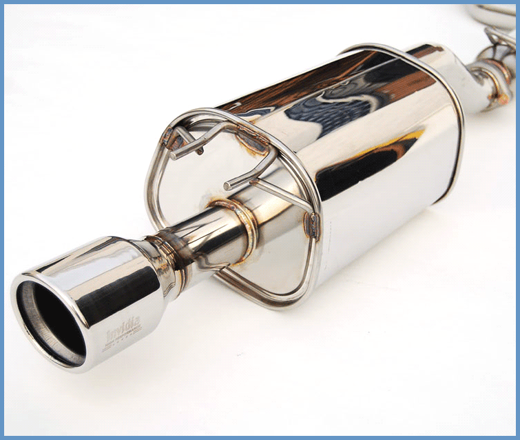 Invidia Q300 Rolled Stainless Steel Tip Cat-back Exhaust - 12+ Honda Civic Si Sedan