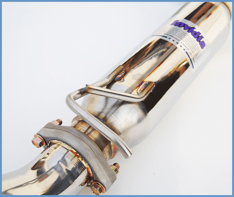 Invidia N1 Titanium Tip 76mm Cat-Back Exhaust - 12+ Honda Civic Si Sedan