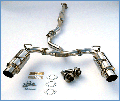 Invidia 60mm N1 Polish Tip Cat- Back Exhaust - 12+ Scion FRS/BRZ