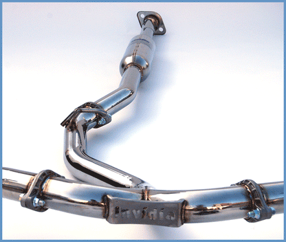 Invidia 60mm N1 Ti-Tip Cat- Back Exhaust - 12+ Scion FRS/BRZ
