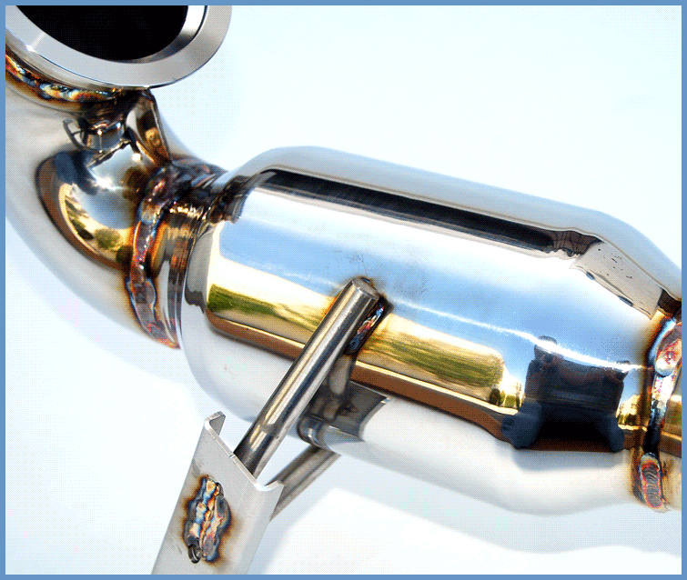 Invidia Downpipe with High Flow Cat - 13+ Volkswagen Golf GTI