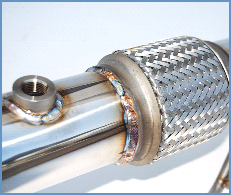 Invidia Downpipe with High Flow Cat - 13+ Volkswagen Golf GTI