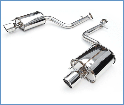 Invidia Q300 w/ Rolled Stainless Steel Tips Axle-Back Exhaust - 13+ Lexus IS 250/IS350