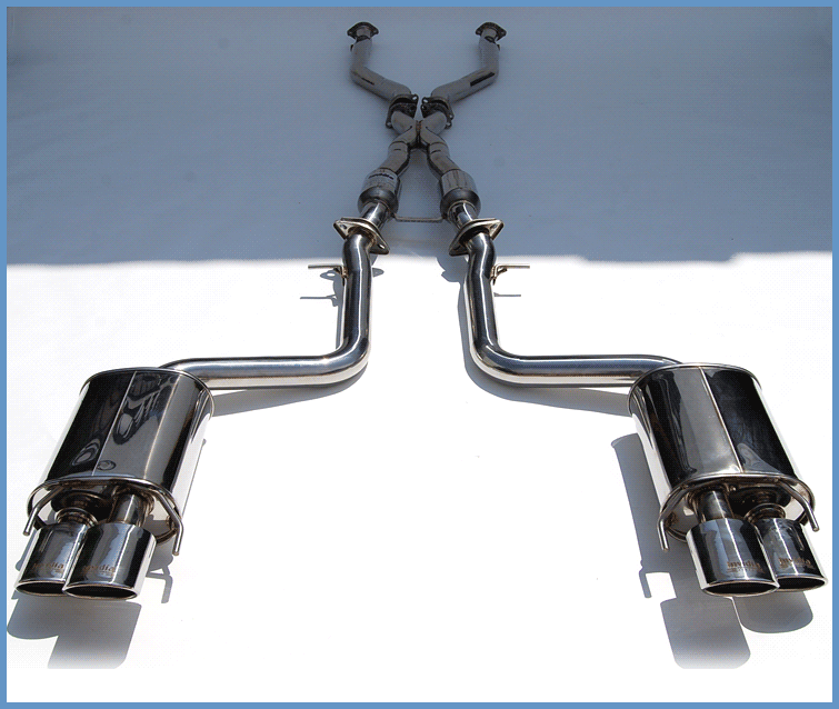 Invidia Q300H w/ Rolled Stainless Steel Tips Cat-Back Exhaust - 14+ Lexus RCF