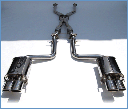 Invidia Q300H w/ Rolled Stainless Steel Tips Cat-Back Exhaust - 14+ Lexus RCF