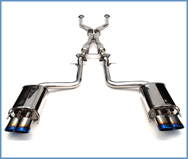 Invidia Q300H w/ Rolled Titanium Tips Cat-Back Exhaust - 14+ Lexus RCF