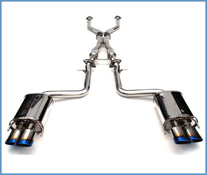 Invidia Q300H w/ Rolled Titanium Tips Cat-Back Exhaust - 14+ Lexus RCF