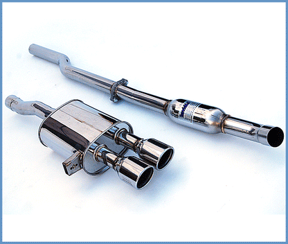 Invidia Q300 w/ Rolled Stainless Steel Tips Cat-Back Exhaust - 14+ Mini Cooper S