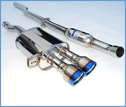 Invidia Q300 w/ Rolled Titanium Tips Cat-Back Exhaust - 14+ Mini Cooper S