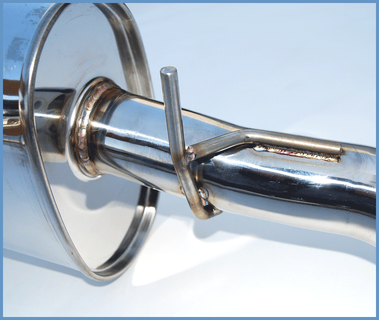 Invidia Q300 w/ Rolled Titanium Tips Cat-Back Exhaust - 14+ Mini Cooper S