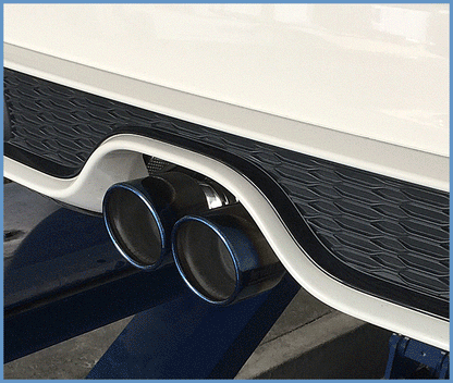 Invidia Q300 w/ Rolled Titanium Tips Cat-Back Exhaust - 14+ Mini Cooper S