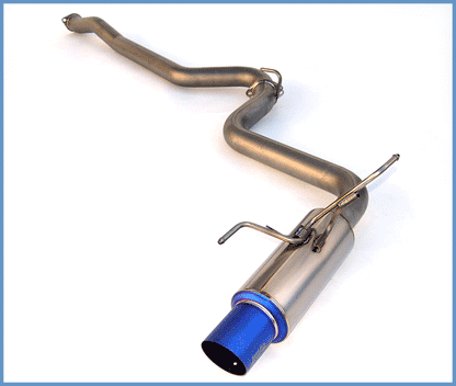 Invidia 80mm Single Outlet Full Titanium Cat-Back Exhaust - 2015+ Subaru WRX/STI Sedan